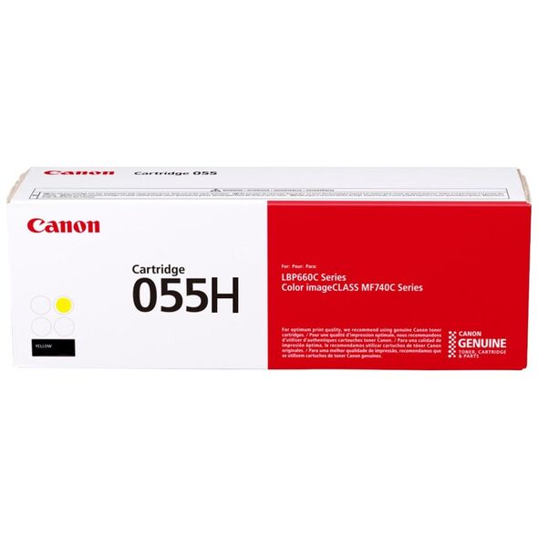 CANON LBP660C/MF740C SERIES TONER YELLOW HC (5.9k) (3017C002) (CAN-055YH) έως 12 άτοκες Δόσεις