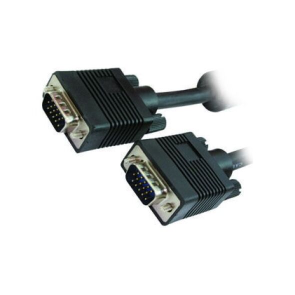 Καλώδιο MediaRange SVGA Monitor VGA/VGA 1.8M Black (MRCS147) έως 12 άτοκες Δόσεις