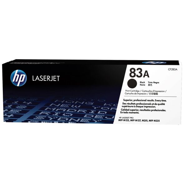 HP Toner 83A LJ PRO M127/125 Black (1.5k) (CF283A) (HPCF283A) έως 12 άτοκες Δόσεις