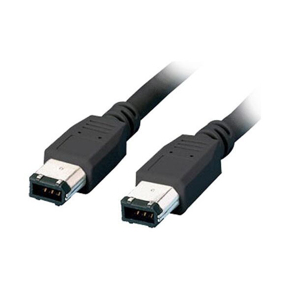 Καλώδιο MediaRange Firewire plug (6-pin)/Firewire plug (6-pin) 1.8M Black (MRCS122) έως 12 άτοκες Δόσεις