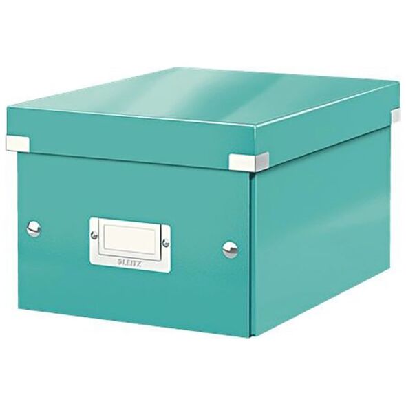 LEITZ Κουτί Αρχειοθέτησης 21x28x16 με Καπάκι Ice Blue (60450051) έως 12 άτοκες Δόσεις