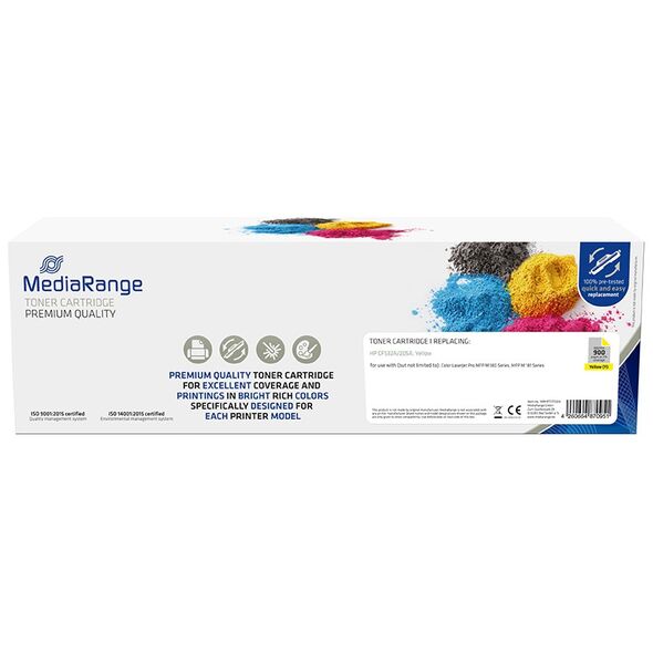 Toner MEDIARANGE Συμβατό για Εκτυπωτές HP (Yellow) (CF532A/205A) (MRHPTCF532A) έως 12 άτοκες Δόσεις