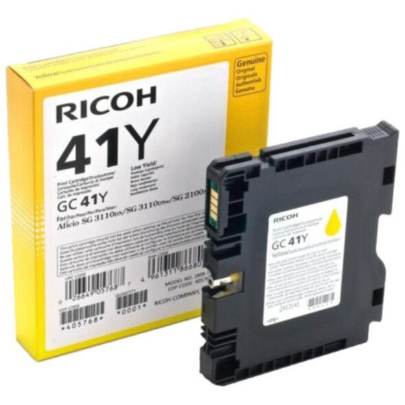 RICOH AFICIO SG3100 SERIES INK YELLOW (2.2k) (405764) (RICGC41Y) έως 12 άτοκες Δόσεις