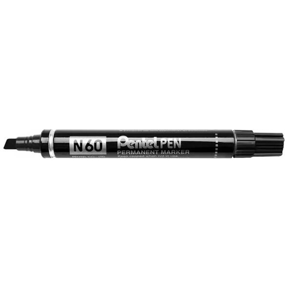 PENTEL N60 CHISEL POINT BLACK έως 12 άτοκες Δόσεις