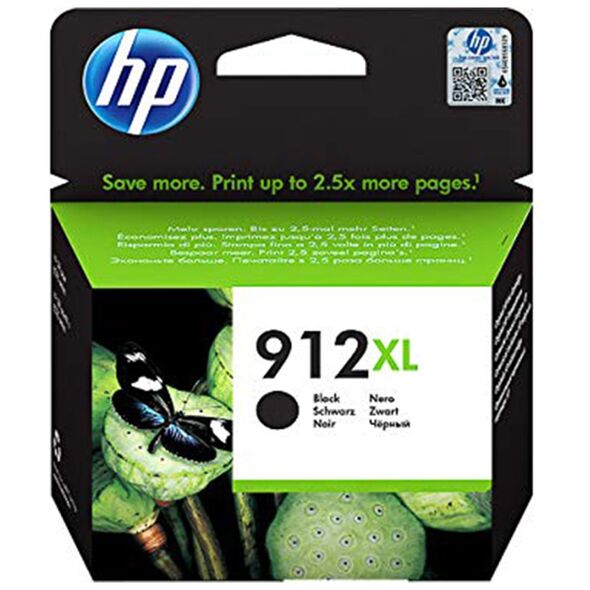 HP Μελάνι Inkjet No.912XL Black (3YL84AE) (HP3YL84AE) έως 12 άτοκες Δόσεις