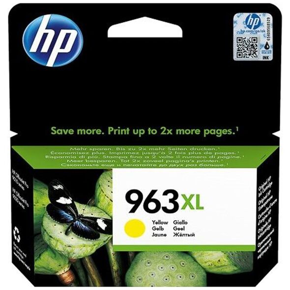 HP Μελάνι Inkjet No.963XL HC Yellow (3JA29AE) (HP3JA29AE) έως 12 άτοκες Δόσεις