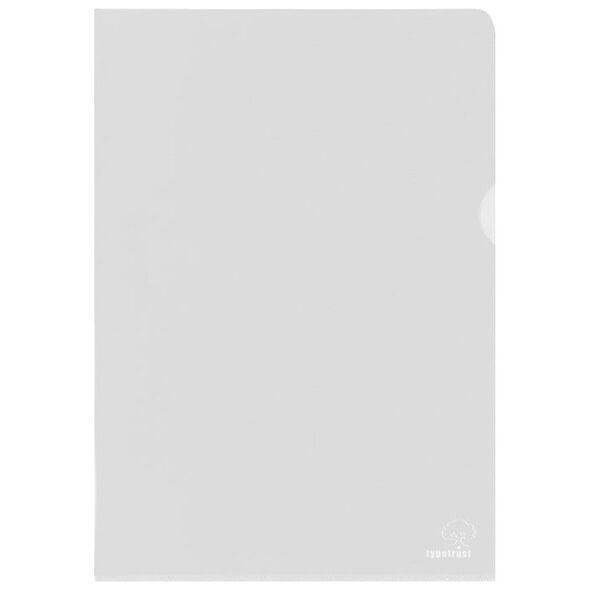 Typotrust Ζελατίνα "L" A4 Διαφανής (Συσκ.25τμχ) (FP21090) (TYPFP21090) έως 12 άτοκες Δόσεις