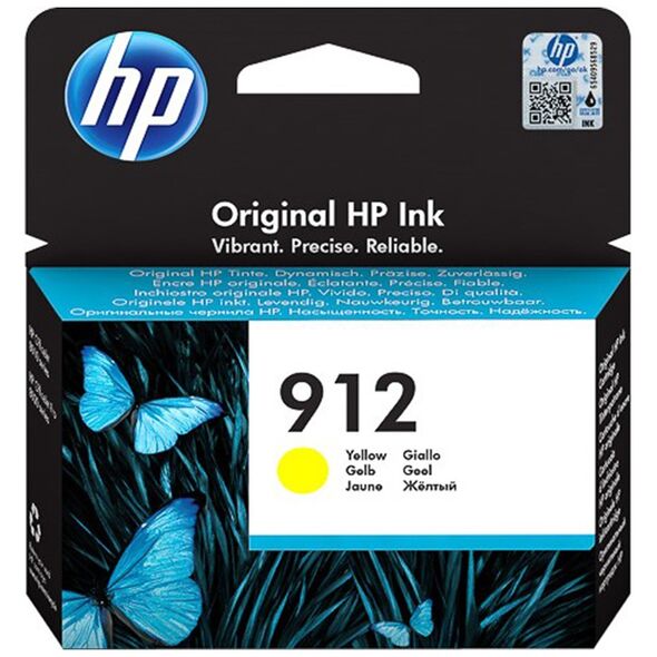 HP Μελάνι Inkjet No.912 Yellow (3YL79AE) (HP3YL79AE) έως 12 άτοκες Δόσεις