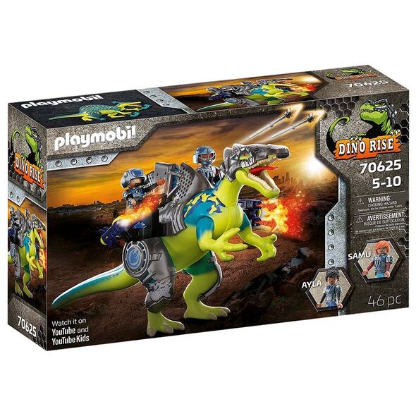 Playmobil Σπινόσαυρος Με Διπλή Πανοπλία (70625) (PLY70625) έως 12 άτοκες Δόσεις