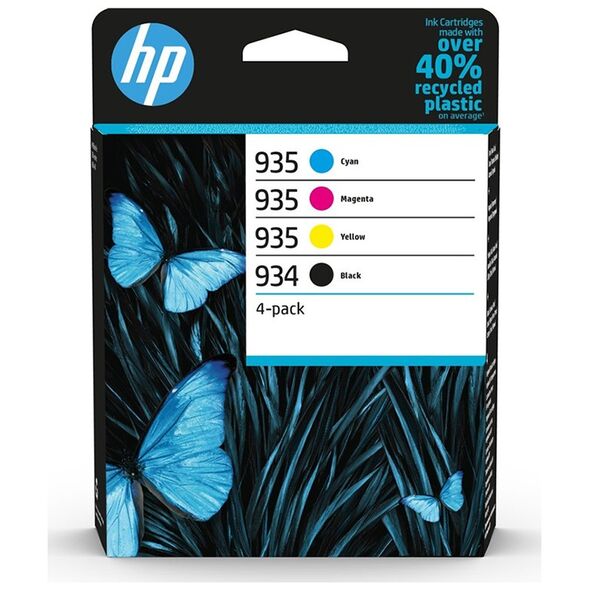 HP Μελάνι Inkjet 934/935 4-Pack Black/CMY (6ZC72AE) (HP6ZC72AE) έως 12 άτοκες Δόσεις