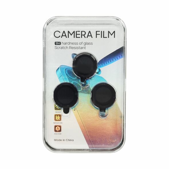 [product / manufacturer] Camera lens Tempered Glass DeTech, για iPhone 12 / 12 Mini, Μαυρο - 52708 έως 12 άτοκες Δόσεις
