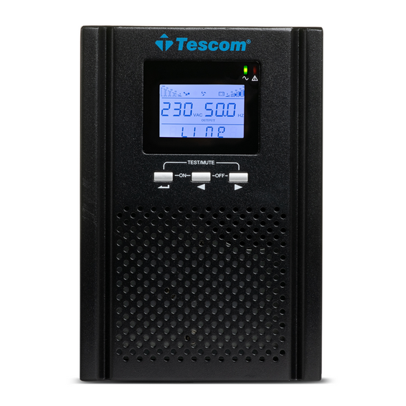 Tescom Online UPS 1102ST NEOLINE ST+ 2KVA/1800W LCD with 4 X 12V9Ah (UPS.0405) (TSUPS0405) έως 12 άτοκες Δόσεις