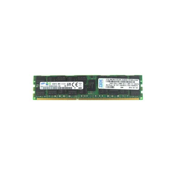 16GB IBM PC3L-12800R DDR3-1600 2RX4 CL11 RDIMM 1.35V LV 0.045.984 έως 12 άτοκες Δόσεις