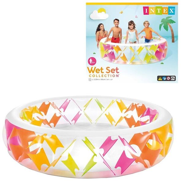Intex Swim Center Pinwheel 229x56cm (2006636) (INTEX2006636) έως 12 άτοκες Δόσεις