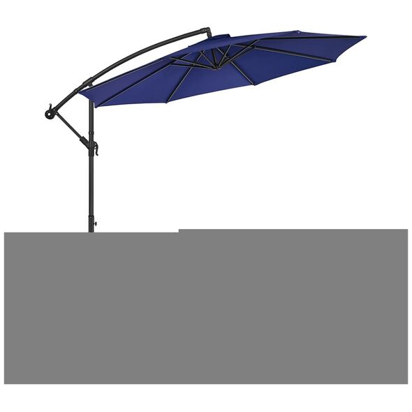 SONGMICS Ομπρέλα Κρεμαστή 180 g/m² Navy Blue (GPU016L01) (SNGGPU016L01) έως 12 άτοκες Δόσεις