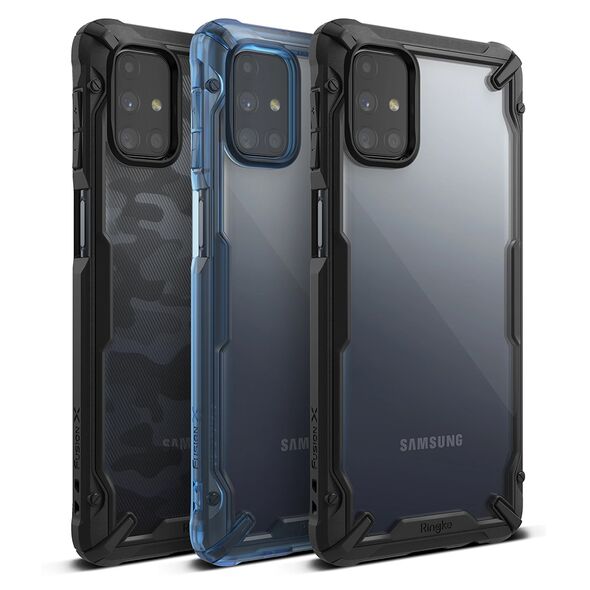 Ringke Husa pentru Samsung Galaxy M31s - Ringke Fusion X Design - Black 8809758103245 έως 12 άτοκες Δόσεις