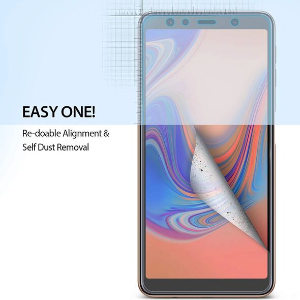Ringke Folie pentru Samsung Galaxy A7 2018 (set 2) - Ringke Dual Easy Full - Clear 8809628567207 έως 12 άτοκες Δόσεις