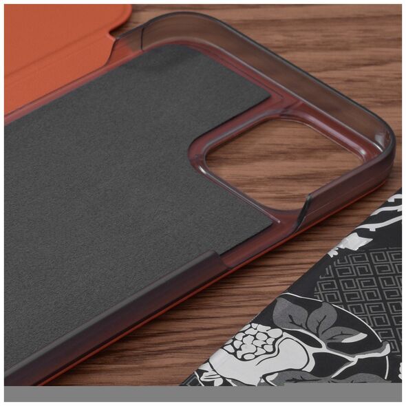Techsuit Husa pentru iPhone 12 Pro Max - Techsuit eFold Series - Orange 5949419052918 έως 12 άτοκες Δόσεις