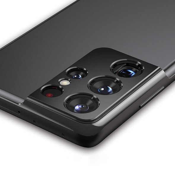 Lito Folie pentru Samsung Galaxy S21 Ultra 5G - Lito S+ Camera Glass Protector - Black 5949419048379 έως 12 άτοκες Δόσεις