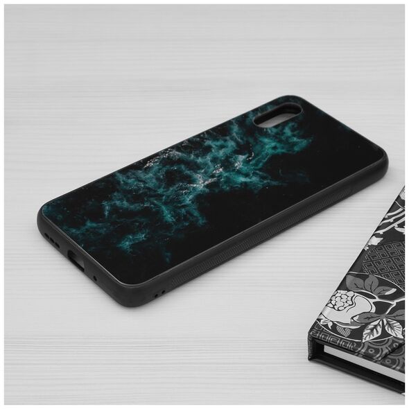 Techsuit Husa pentru Xiaomi Redmi 9A / Redmi 9AT - Techsuit Glaze Series - Blue Nebula 5949419034105 έως 12 άτοκες Δόσεις