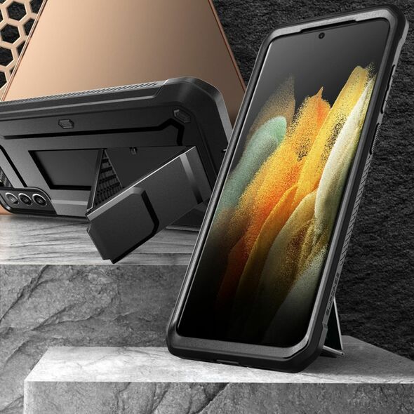 Supcase Husa pentru Samsung Galaxy S21 Plus 5G - Supcase Unicorn Beetle Pro - Black 0843439135956 έως 12 άτοκες Δόσεις