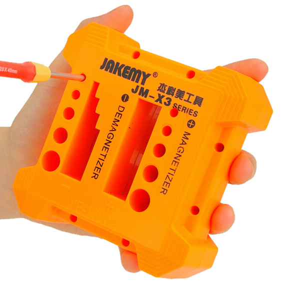 Jakemy Magnetizor Surubelnite - Jakemy Large Size Magnetizer & Demagnetizer (JM-X3) - Orange 6949639102959 έως 12 άτοκες Δόσεις