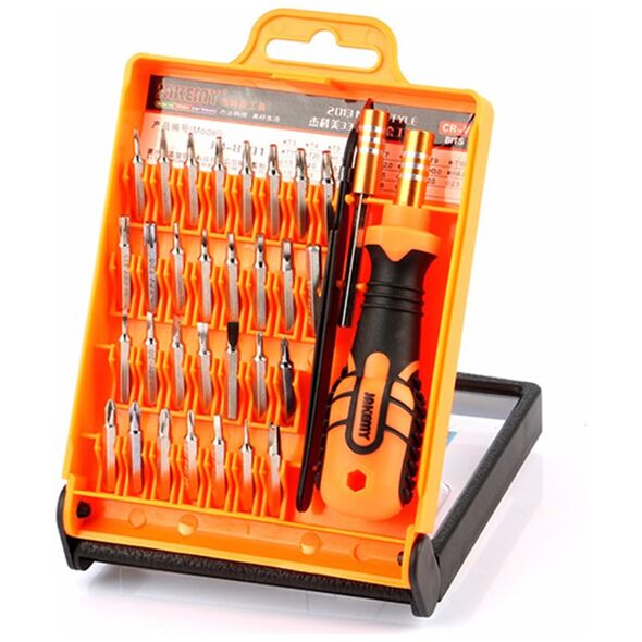 Jakemy Trusa Surubelnite cu Accesorii 33in1 - Jakemy Precision (JM-8101) - Orange 6949639102492 έως 12 άτοκες Δόσεις