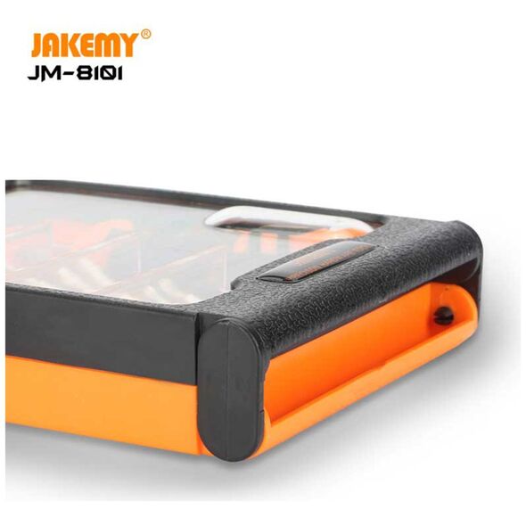 Jakemy Trusa Surubelnite cu Accesorii 33in1 - Jakemy Precision (JM-8101) - Orange 6949639102492 έως 12 άτοκες Δόσεις