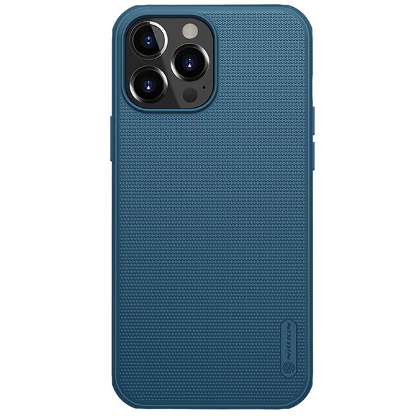 Nillkin Husa pentru iPhone 13 Pro - Nillkin Super Frosted Shield Pro Magnetic - Blue 6902048222960 έως 12 άτοκες Δόσεις
