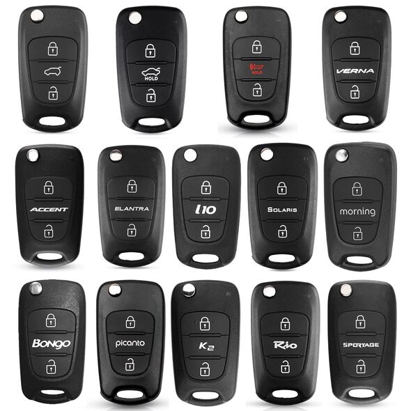 Techsuit Husa pentru cheie Hyundai Elantra/Kia Picanto - Techsuit Car Key Case (2003.04) - Black 5949419032149 έως 12 άτοκες Δόσεις
