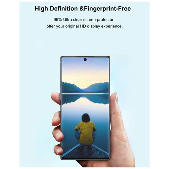 Lito Folie pentru Samsung Galaxy S22 5G / S23 - Lito 3D UV Glass - Transparent 5949419030855 έως 12 άτοκες Δόσεις