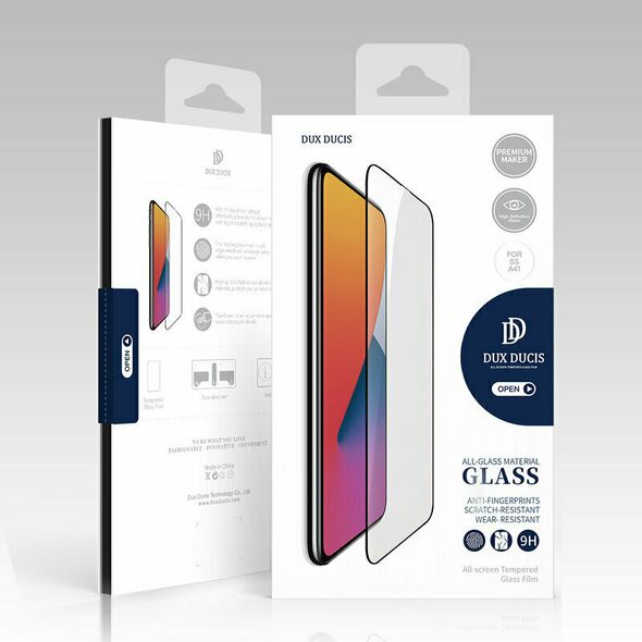 Dux Ducis Folie pentru iPhone 13 Pro Max / iPhone 14 Plus - Dux Ducis Tempered Glass - Black 6934913048405 έως 12 άτοκες Δόσεις