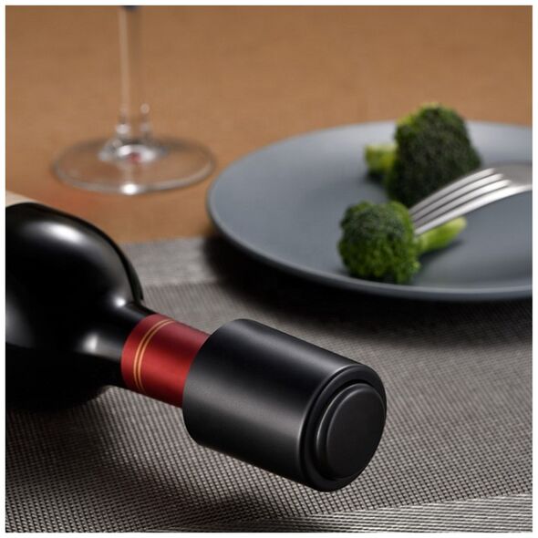 Techsuit Dop Reutilizabil pentru Sticle - Techsuit (VS07) - Black 5949419031036 έως 12 άτοκες Δόσεις