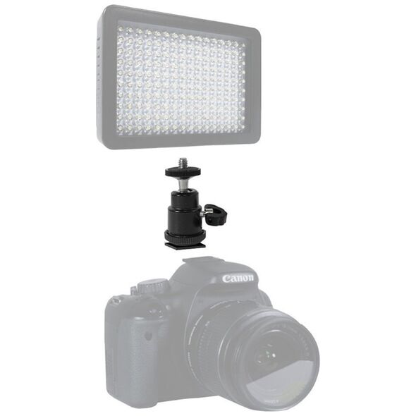 Techsuit Adaptor Cold Shoe la 1/4 GoPro - Techsuit Action Camera (BH-2) - Black 5949419030534 έως 12 άτοκες Δόσεις
