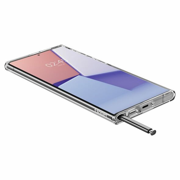 Spigen Husa pentru Samsung Galaxy S22 Ultra 5G - Spigen Ultra Hybrid - Crystal Clear 8809811855531 έως 12 άτοκες Δόσεις
