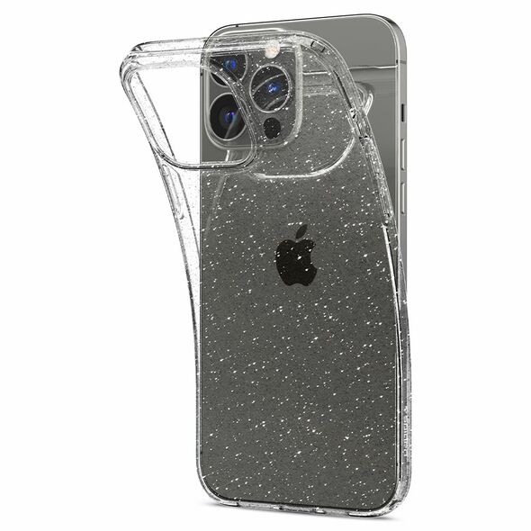 Spigen Husa pentru iPhone 13 Pro - Spigen Liquid Crystal Glitter - Crystal Quartz 8809811850031 έως 12 άτοκες Δόσεις
