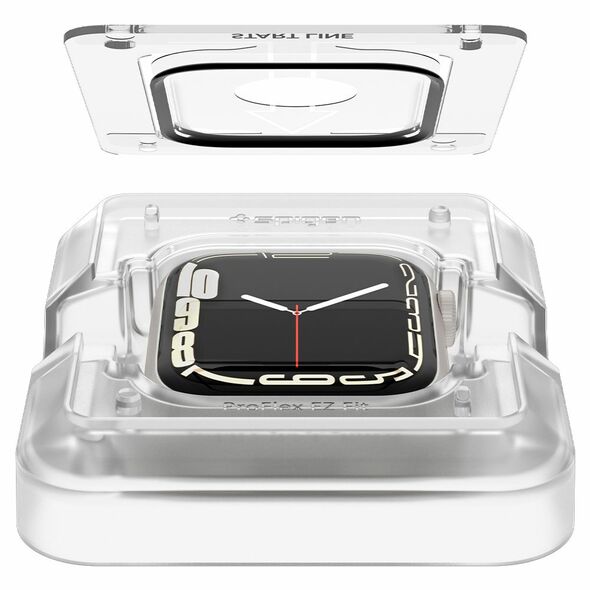 Spigen Folie pentru Apple Watch 7 / 8 45mm (set 2) - Spigen ProFlex EZ Fit - Black 8809811856569 έως 12 άτοκες Δόσεις
