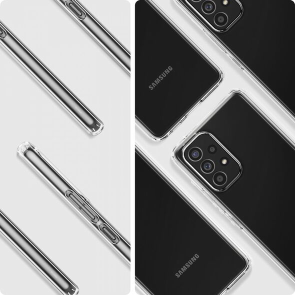 Spigen Husa pentru Samsung Galaxy A53 5G - Spigen Liquid Crystal - Clear 8809811858822 έως 12 άτοκες Δόσεις