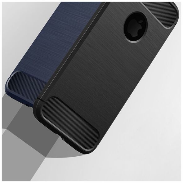 Techsuit Husa pentru iPhone 7 / 8 - Techsuit Carbon Silicone - Black 5949419024151 έως 12 άτοκες Δόσεις