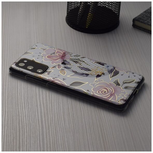 Techsuit Husa pentru Huawei nova 9 SE - Techsuit Marble Series - Chloe White 5949419019942 έως 12 άτοκες Δόσεις