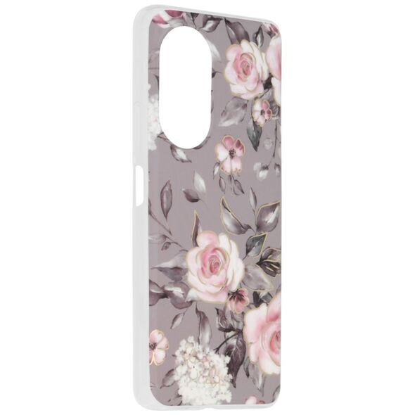 Techsuit Husa pentru Huawei nova 9 SE - Techsuit Marble Series - Bloom of Ruth Gray 5949419019959 έως 12 άτοκες Δόσεις
