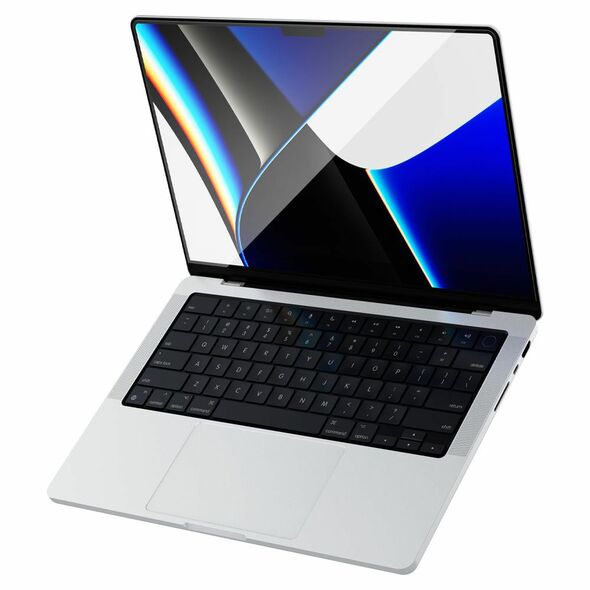 Spigen Folie pentru Macbook Pro 14" (2021 / 2022 / 2023) - Spigen Glas.tR Slim - Black 8809811858167 έως 12 άτοκες Δόσεις