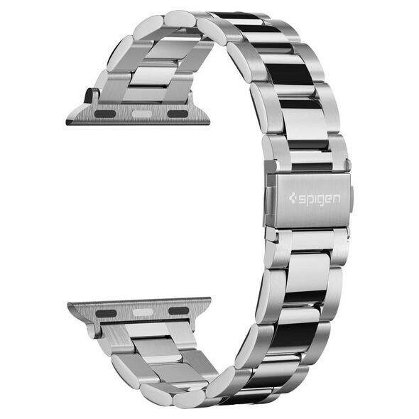 Spigen Curea pentru Apple Watch 1/2/3/4/5/6/7/8/SE/SE 2 (38/40/41mm) - Spigen Modern Fit - Silver 8809640253553 έως 12 άτοκες Δόσεις