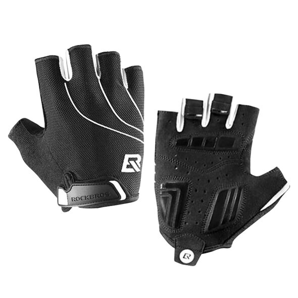 RockBros Manusi pentru Ciclism Marimea M - RockBros Fingerless Gloves (S107-M) - Black 4573335711706 έως 12 άτοκες Δόσεις