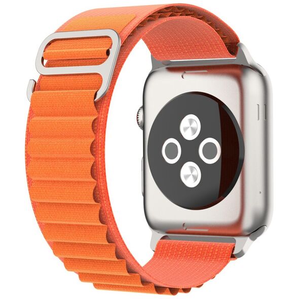 Techsuit Curea pentru Apple Watch 1/2/3/4/5/6/7/8/SE/SE 2 (38/40/41mm) - Techsuit Watchband (W037) - Orange 5949419015203 έως 12 άτοκες Δόσεις