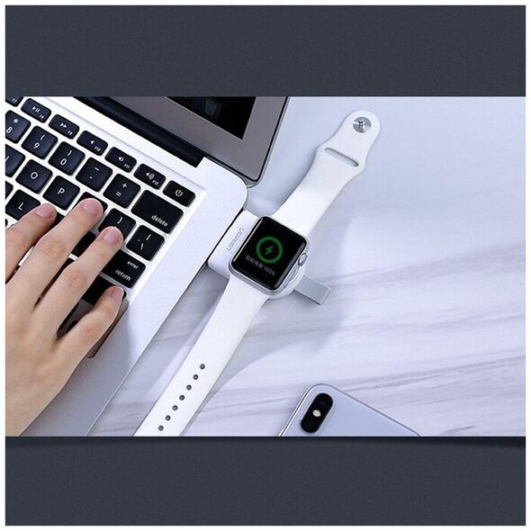 Ugreen Incarcator Wireless Magnetic pentru Apple Watch 5V - Ugreen (50944) - White 6957303859443 έως 12 άτοκες Δόσεις