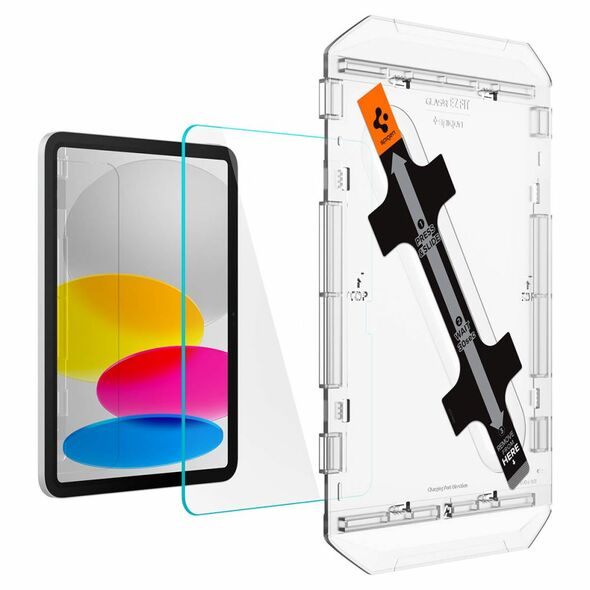 Spigen Folie pentru iPad 10 (2022) 10.9 - Spigen Glas.TR EZ FIT - Clear 8809811869729 έως 12 άτοκες Δόσεις