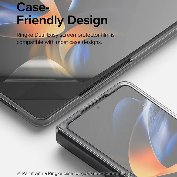 Ringke Folie pentru Samsung Galaxy Z Fold4 - Ringke Dual Easy Full - Clear 8809881260990 έως 12 άτοκες Δόσεις