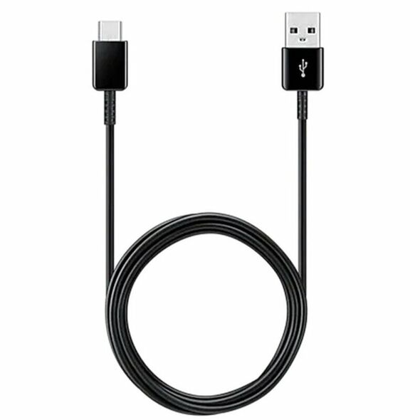 Samsung Cablu de Date USB-A to Type-C 2A, 480Mbps, 1.5m - Samsung (EP-DG930IBEGWW) - Black (Blister Packing) 8806088938141 έως 12 άτοκες Δόσεις