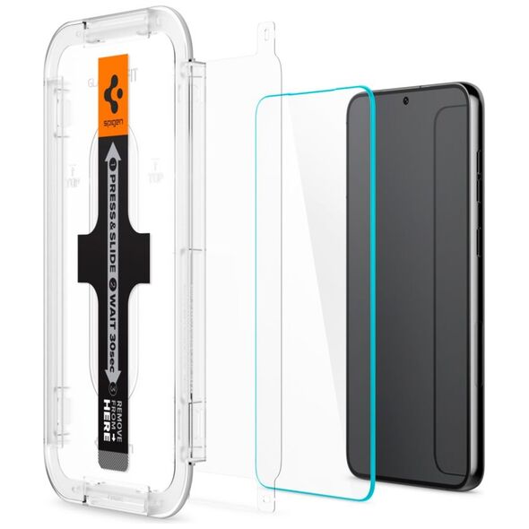 Spigen Folie pentru Samsung Galaxy S23 Plus (set 2) - Spigen Glas.TR EZ FIT - Clear 8809896743099 έως 12 άτοκες Δόσεις